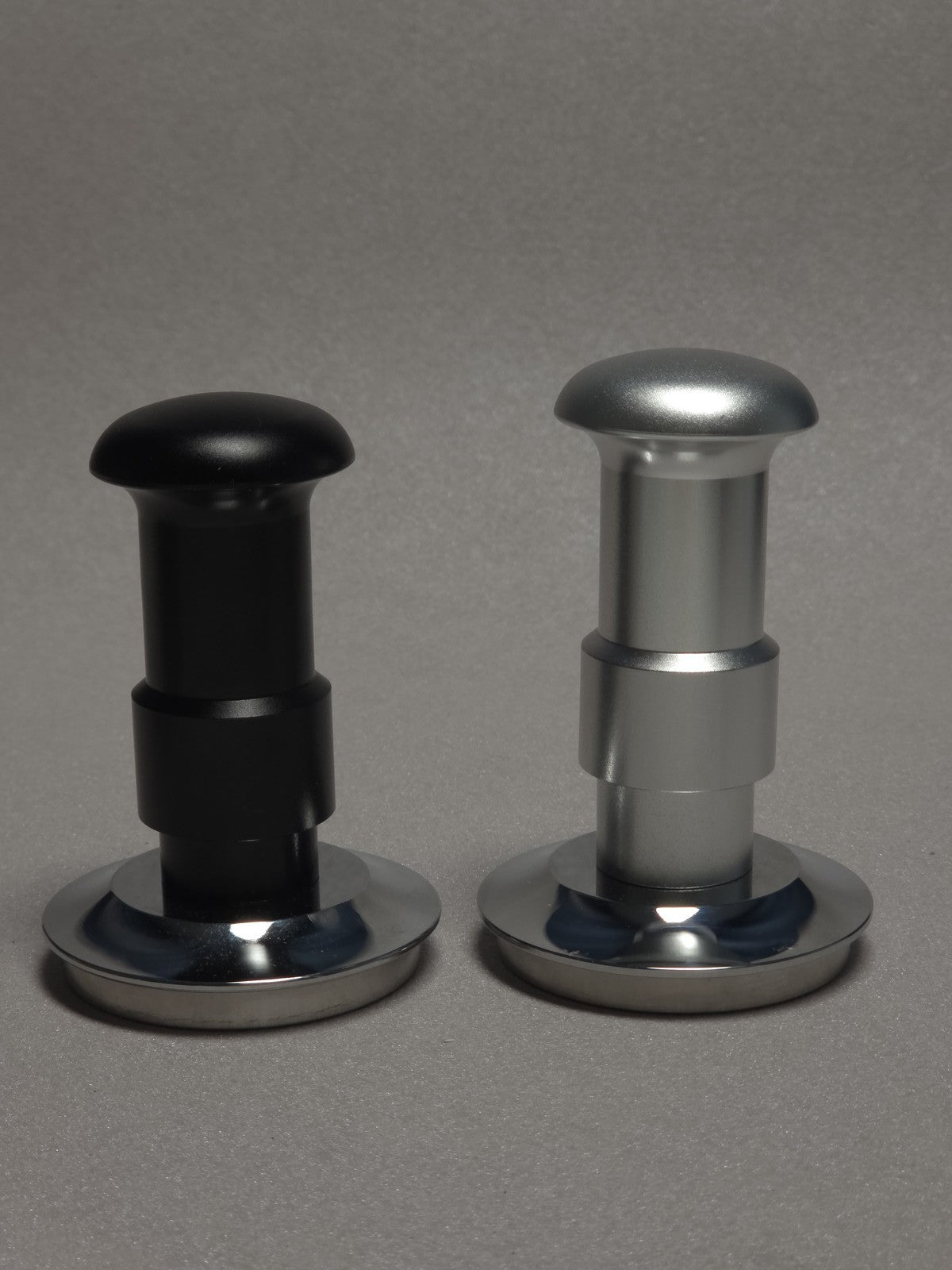 58.5mm Spring Loaded Espresso Tamper 304 Stainless Steel Adjustable Handle
