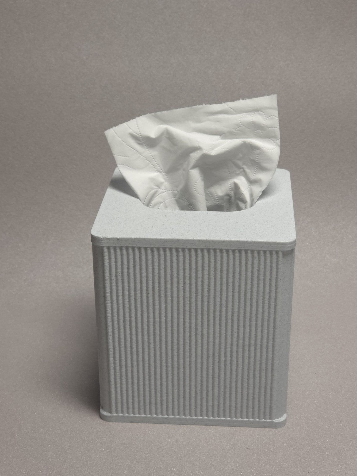 Roman Column Marble Style Tissue Box Cover for Cube Boxes