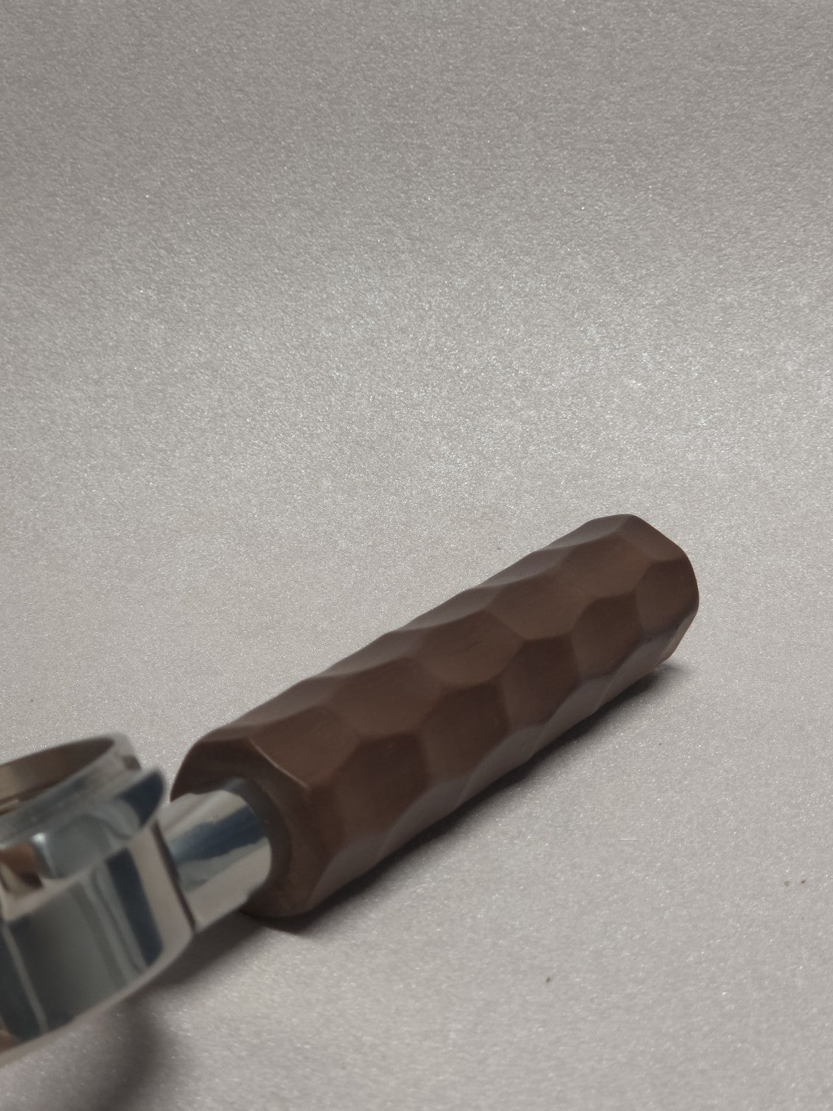 304 Stainless Steel Espresso Portafilter with Solid Walnut Wood Handle