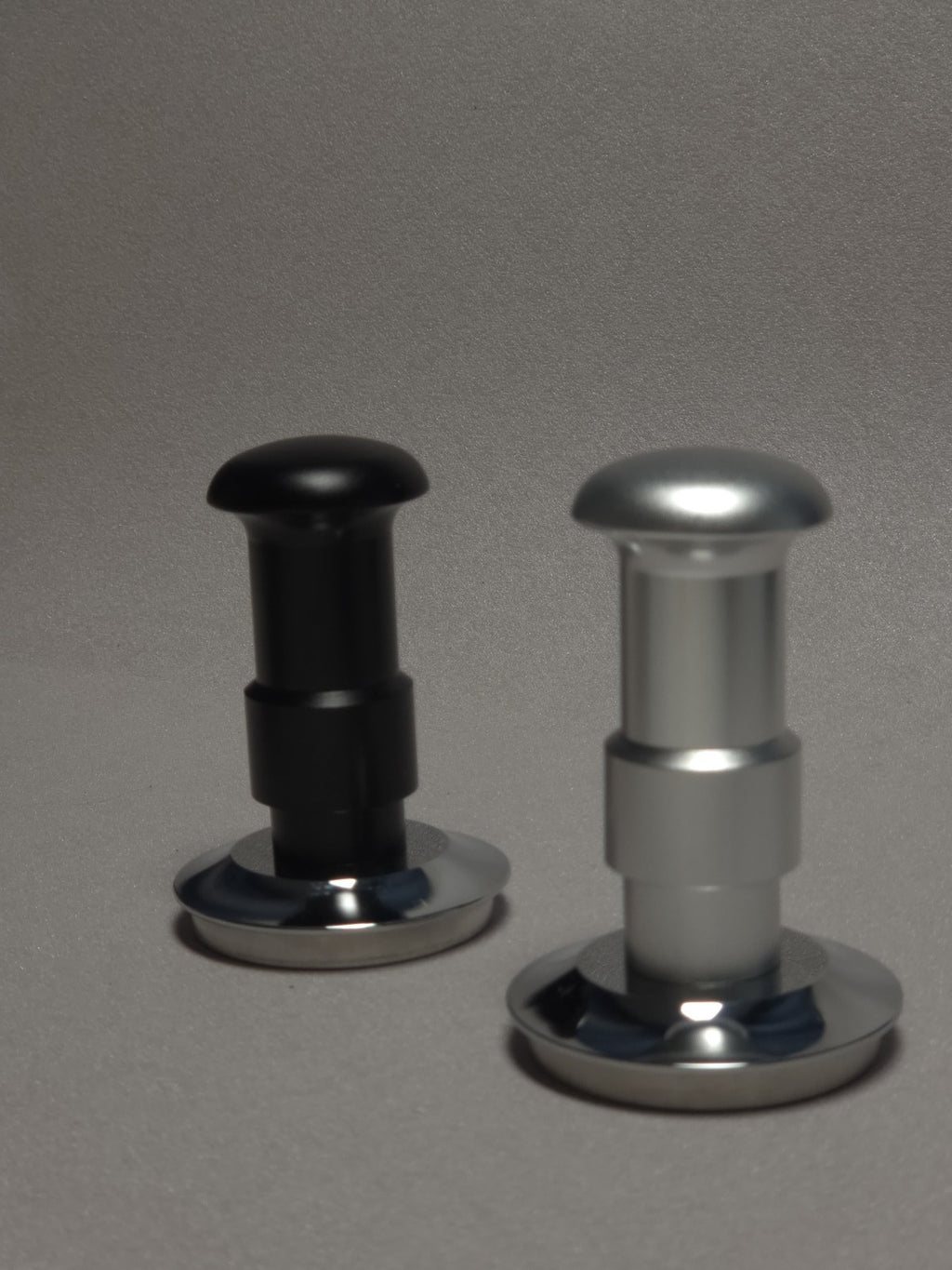 58.5mm Spring Loaded Espresso Tamper 304 Stainless Steel Adjustable Handle
