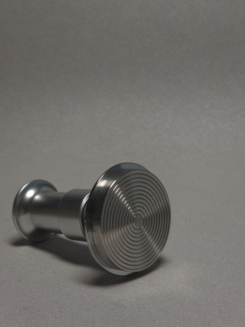 58.5mm Spring Loaded Espresso Tamper 304 Stainless Steel Adjustable Handle