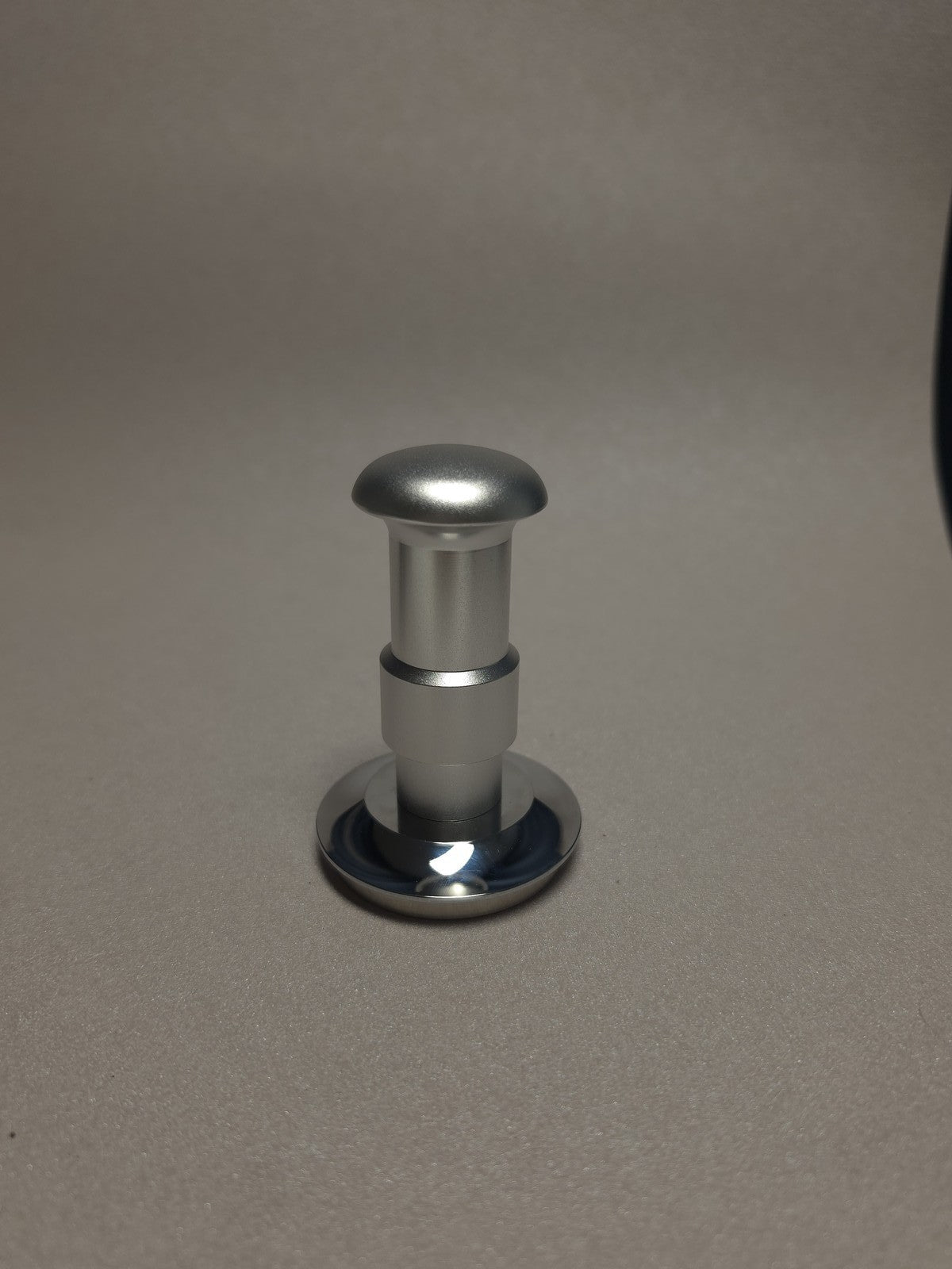 58.5mm Spring Loaded Espresso Tamper 304 Stainless Steel Adjustable Handle